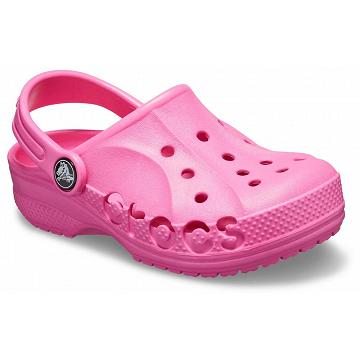 Crocs Baya Boys' Clogs Pink | Australia 1366FDNM